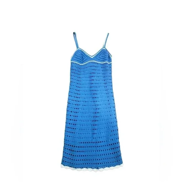 NWT Willow and Wind Crochet dress small MSRP 129 Beachy Summer Resort - Picture 3 of 8